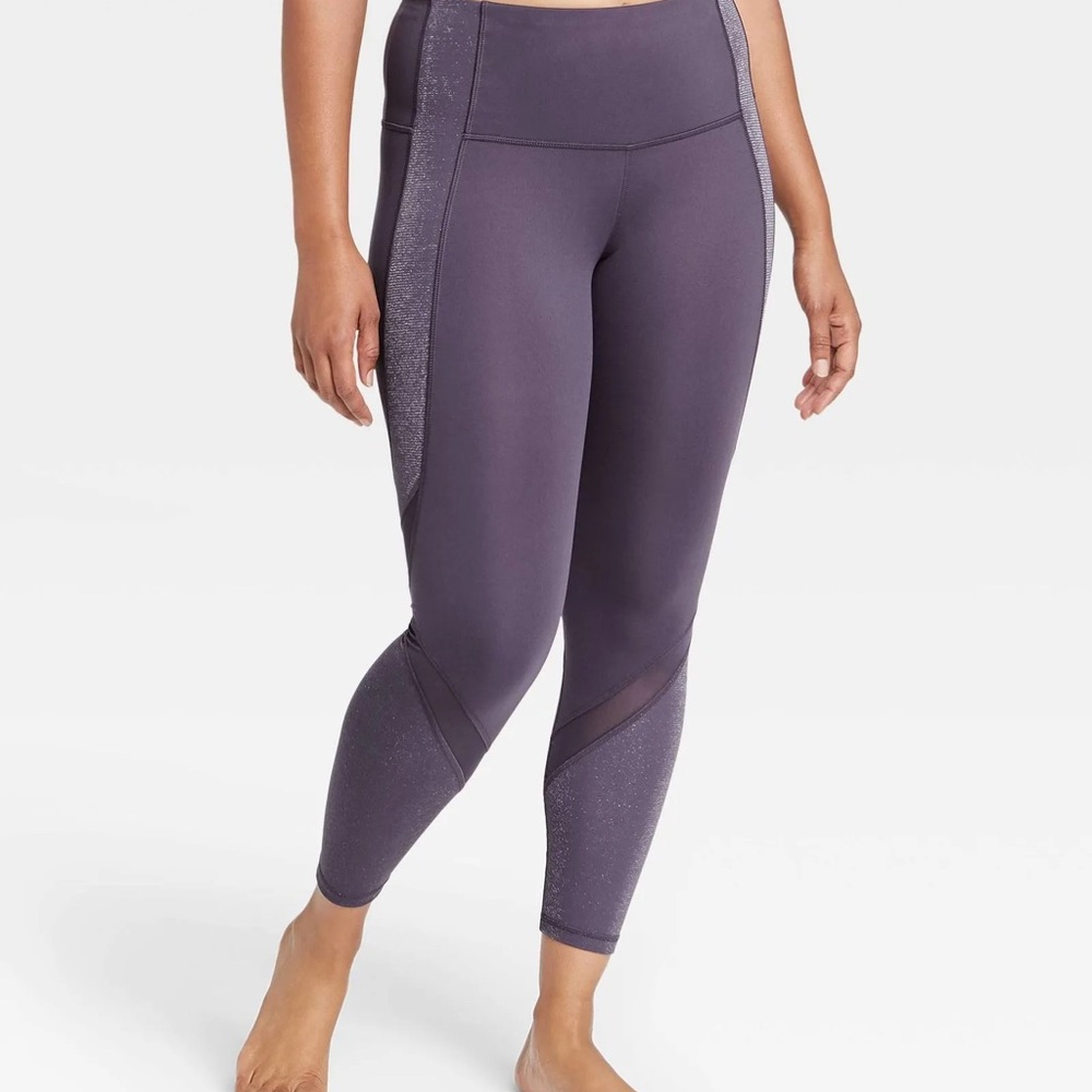 All In Motion Women's Contour Power Waist High-Rise 7/8 Legging